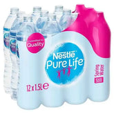 Nestle Pure Life Still Spring Water 12x1.5L (Case of 12)  Adomoo